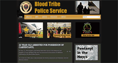Desktop Screenshot of bloodtribepolice.com